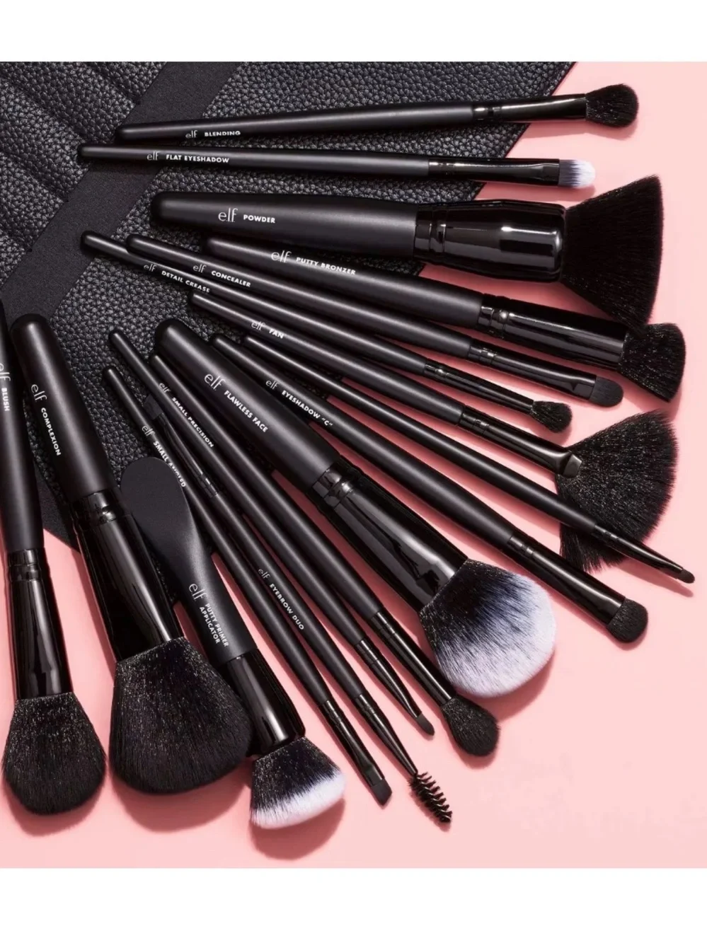 e.l.f. Cosmetics Ultimate Makeup Brush Set &
Travel Roll BRAND NEW/SEALED - Picture 6 of 7